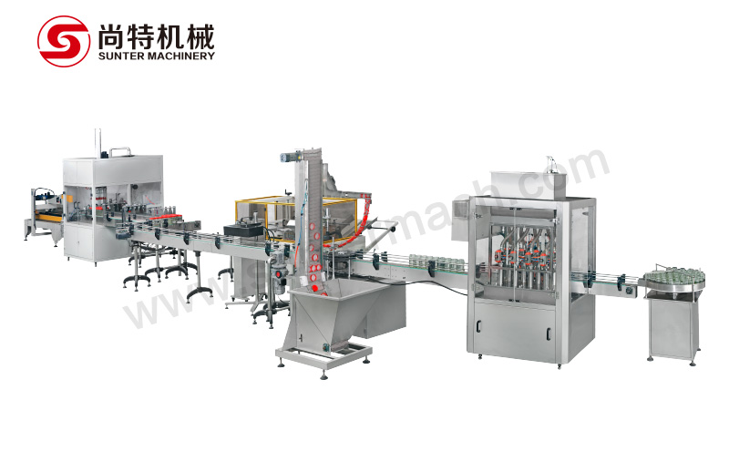 ST-GFL-J芝麻酱、花生酱灌装生产线